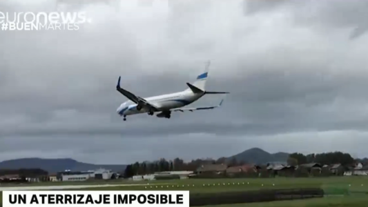 Dramático intento de aterrizaje en Austria