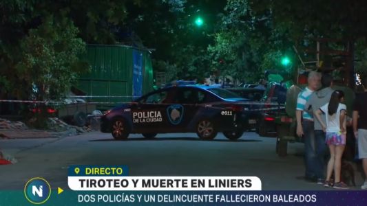 Tiroteo y muerte en Liniers