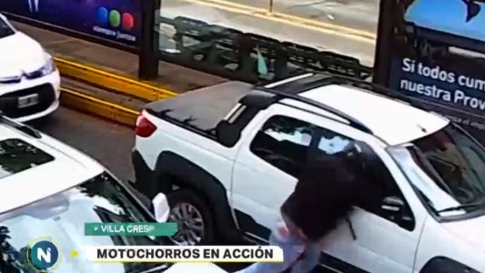 Otro ataque de motochorros