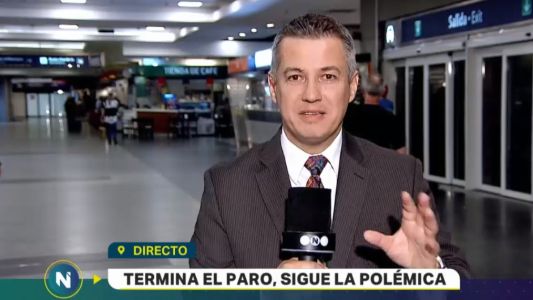 Termina el paro de Aerolíneas y Austral, pero sigue la polémica