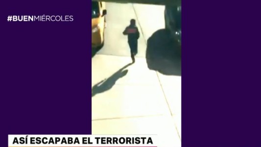 Así escapaba el autor del atentado en Nueva York