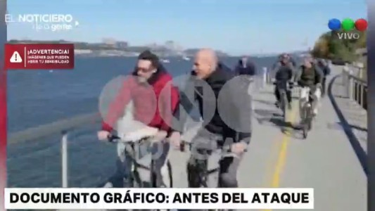 El último video de los rosarinos momentos antes del ataque