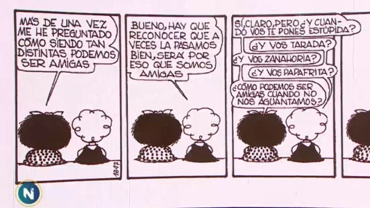 La columna de Mafalda: los argentinos y la amistad