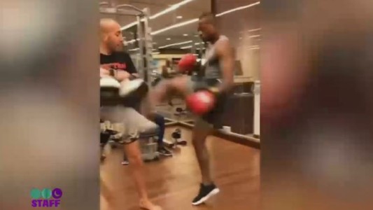 Así entrena Patrice Evra en artes marciales mixtas