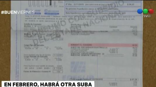 Desde diciembre la luz sube hasta un 47 por ciento