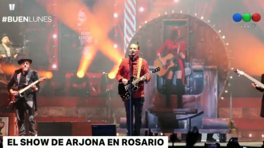 El show de Arjona en Rosario