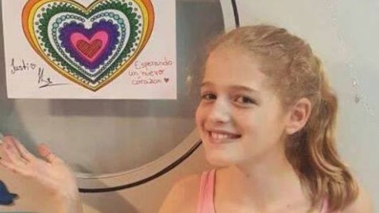 "Corazonazo" por Justina en el INCUCAI