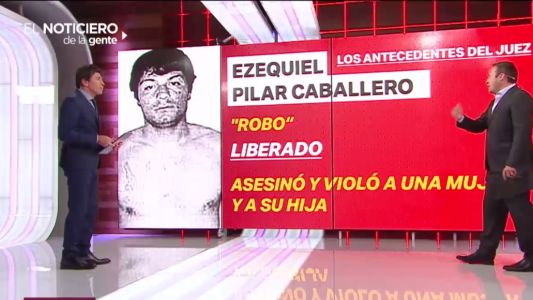 Los antecedentes del juez que liberó al asesino de Abril