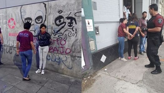 Detuvieron a dos chicas que prendieron fuego a indigentes en una estación del Subte B