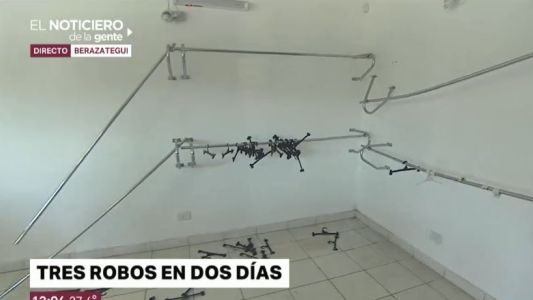Inseguridad en Berazategui: tres robos en dos días