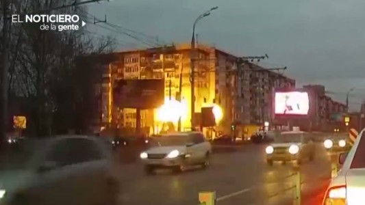 Video: explosión y derrumbe