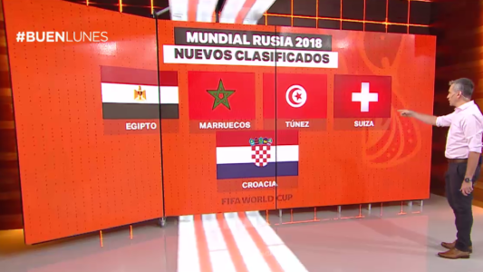 Los nuevos clasificados del Mundial Rusia 2018