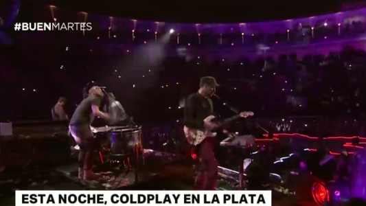 Coldplay cierra su gira en La Plata