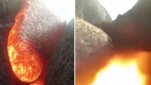 Video: una cámara a prueba de lava
