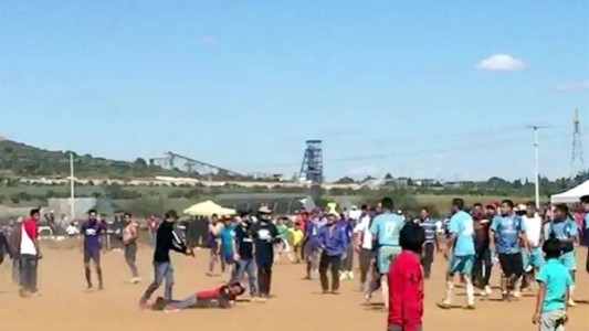 Video: asesinaron a un hombre que festejaba tras un partido de fútbol
