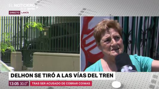 Habló Severina, la testigo que vió cómo Delhon se arrojó al tren: "Nadie lo empujó, es mentira"