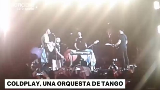 "Amor Argentina", el tango que presentó Coldplay para el público argentino
