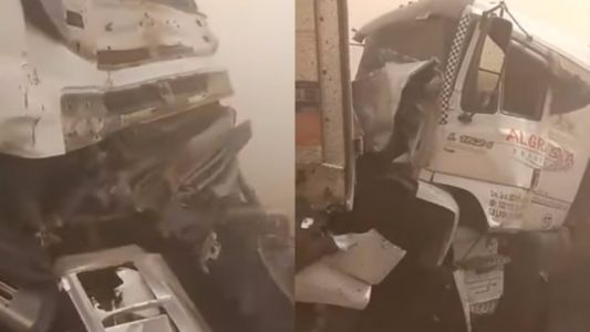 Rosario: dos muertos en la ruta 9 por el temporal de viento y tierra