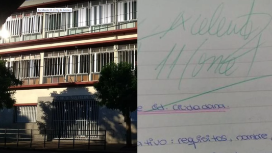 Le puso un 11 a una alumna como "premio académico al esfuerzo"