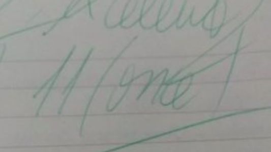 Le puso un 11 en un examen a una alumna: “Lo hizo como ni yo la podría haber hecho”