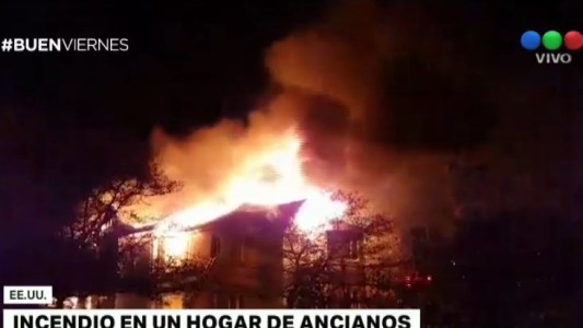Incendio en un hogar de ancianos en Estados Unidos