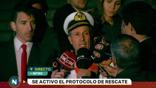 El misterio del submarino ARA San Juan: se activó el estado de "búsqueda y rescate"