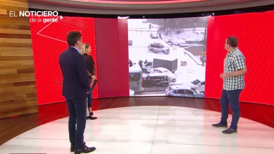 Los "autos locos" en la nieve