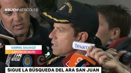 Capitán Galeazzi: "Esperamos el peor escenario"