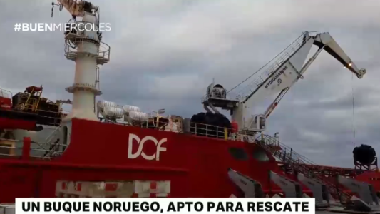 Un buque noruego se suma a la búsqueda del ARA San Juan