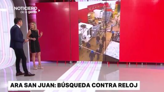 El teatro de operaciones en la búsqueda del submarino
