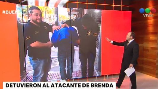 Detuvieron al hombre que le robó el celular a Brenda en el tren