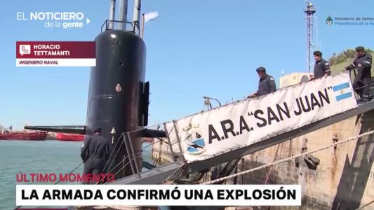 "De ninguna manera una explosión en un submarino significa que la tripulación esté muerta"