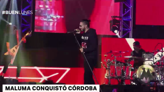 Maluma conquistó Córdoba