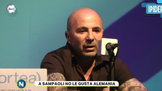 A Sampaoli no le gusta Alemania