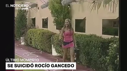 Se quitó la vida la ex Gran Hermano Rocío Gancedo