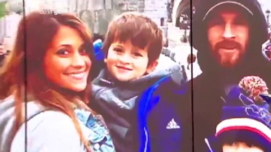 Messi disfruta Finlandia con su familia