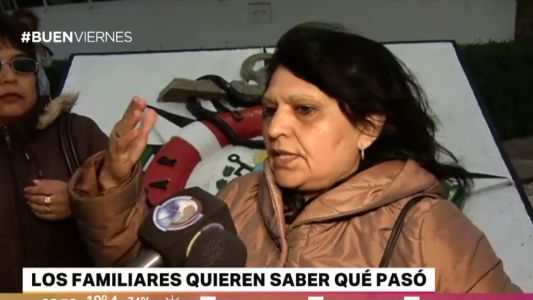 "Nos dijeron que los tripulantes puede que estén muertos"