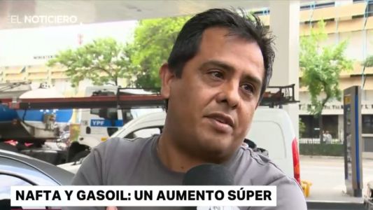Nuevo aumento en los precios de la nafta: "Me parece una locura"