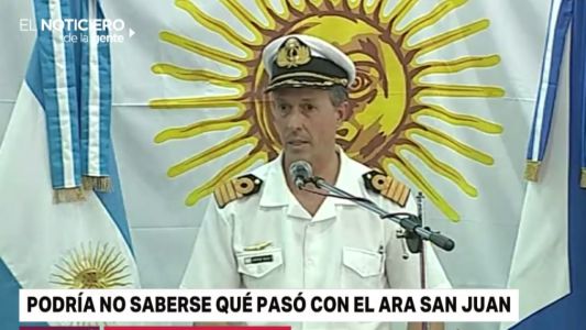 La Armada: "No hay novedades de los contactos por el ARA San Juan"