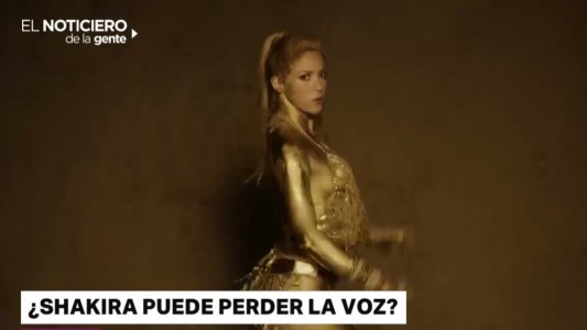 Para recuperar la voz, Shakira consultó a un especialista y analiza si se opera