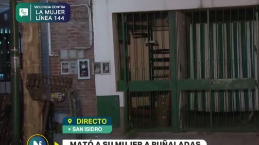 Un hombre asesinó a su esposa en San Isidro