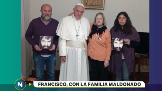 El Papa Francisco recibió a la familia de Santiago Maldonado