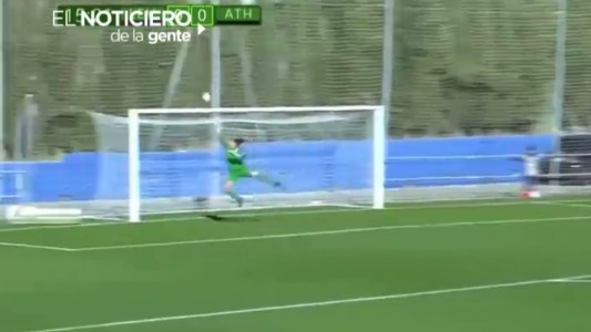 Golazo en el fútbol femenino