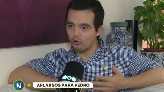 Aplausos para Pedro