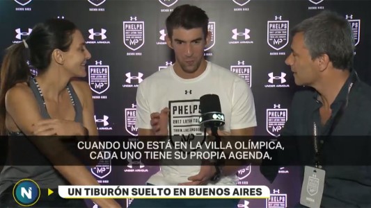 Mano a mano con Michael Phelps