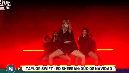 Taylor Swift y Ed Sheeran: dúo de Navidad