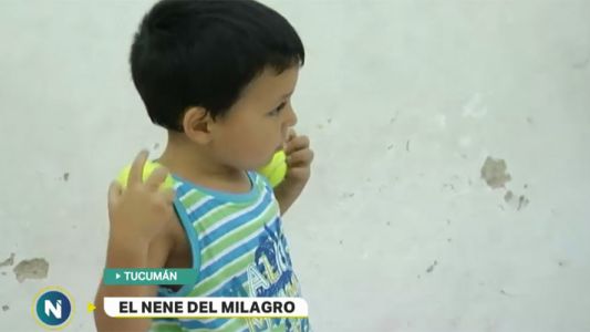 El milagro de Martín: tiene 4 años, cayó del noveno piso y ahora practica artes marciales