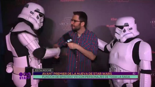 Avant premier de la nueva de Star Wars