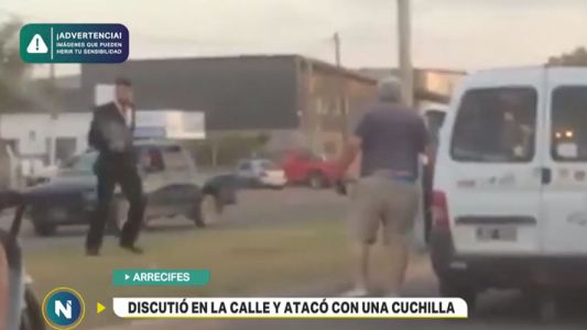 Arrecifes: ex candidato a intendente amenazó con una cuchilla a un joven por una discusión de tránsito