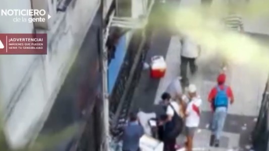 Video: así saquearon un comercio durante la manifestación